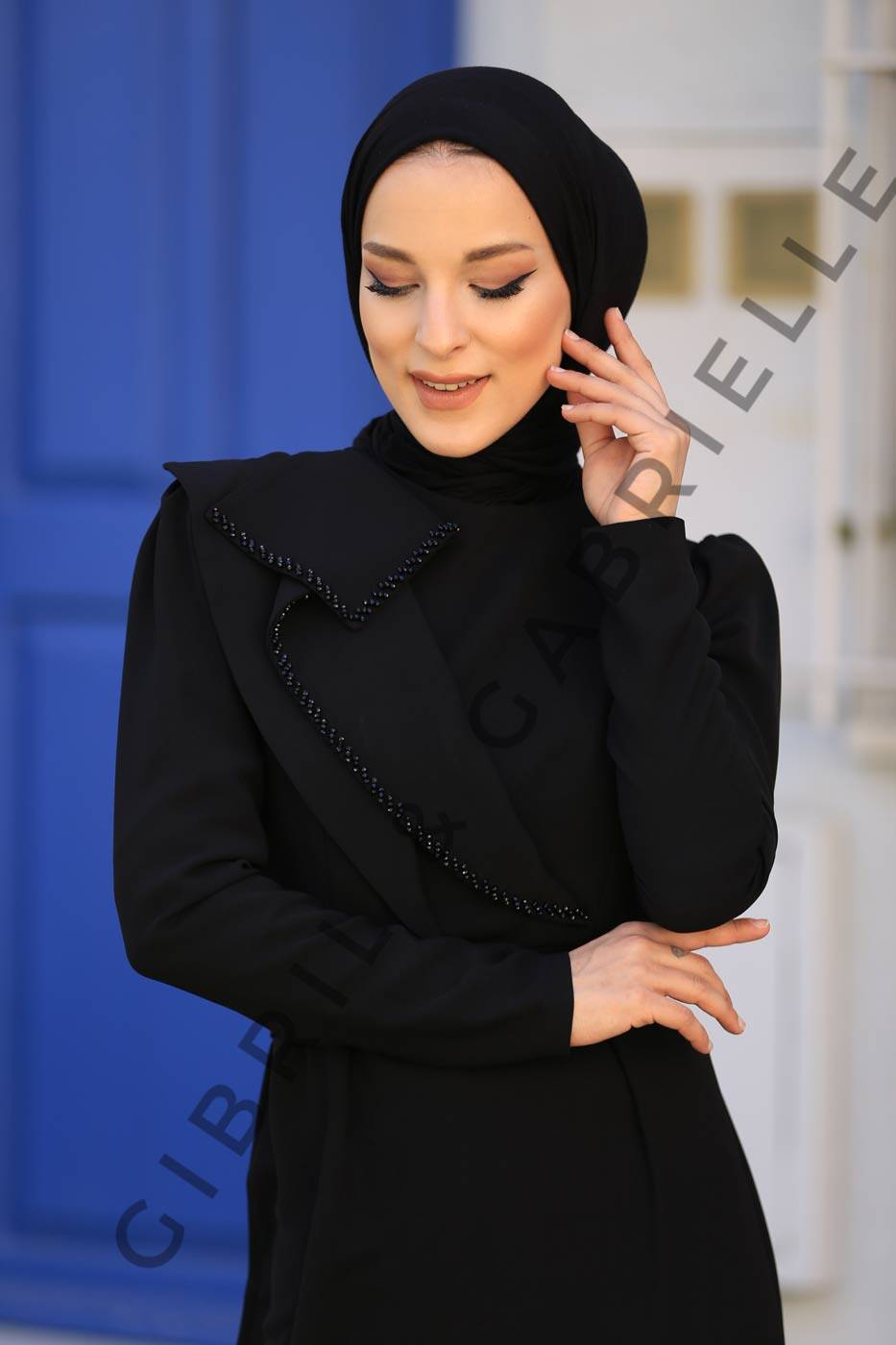 Siyah Inayah Elbise